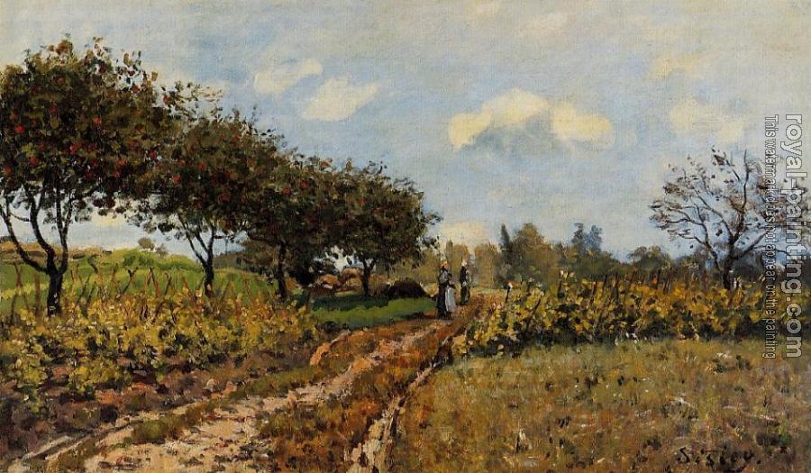 Alfred Sisley : Path in the Country